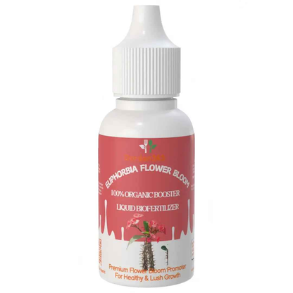 Euphorbia Flower Bloom – Organic Bio Fertilizer for Euphorbia 50 ml | Makes upto 10 Ltr
