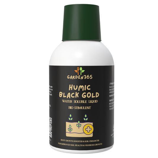 Humic Black Gold Water Soluble Liquid – 250 ml | Organic Soil Conditioner & Plant Growth Promoter Garden365