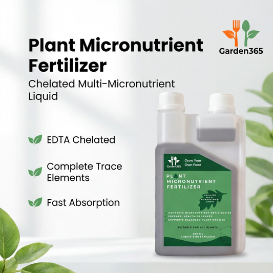 Plant Micronutrient Fertilizer Liquid 250ml | Chelated Multi Micronutrient Formula | Suitable for All Types of Plants