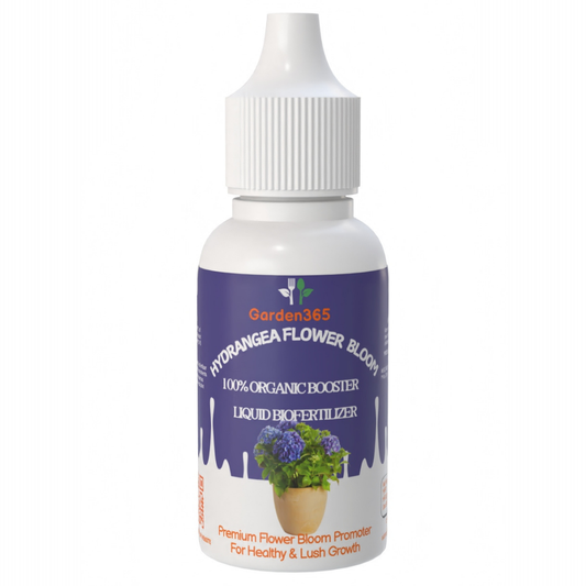 Hydrangea Flower Bloom – Organic Bio Fertilizer for Hydrangea (50 ml | Buy 1 Get 2 Free!) - Garden365