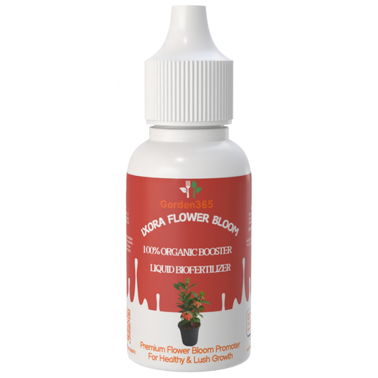 Ixora Flower Bloom – Organic Bio Fertilizer for Ixora (50 ml | Buy 1 Get 2 Free!) - Garden365