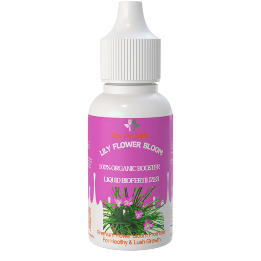 Lily Flower Bloom – Organic Bio Fertilizer for Lily (50 ml | Buy 1 Get 2 Free!) - Garden365