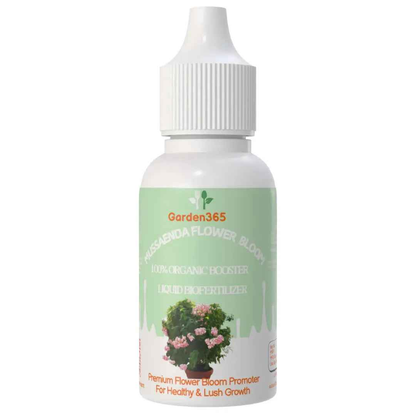 Mussaenda Flower Bloom – Organic Bio Fertilizer for Mussaenda 50 ml | Makes upto 10 Ltr