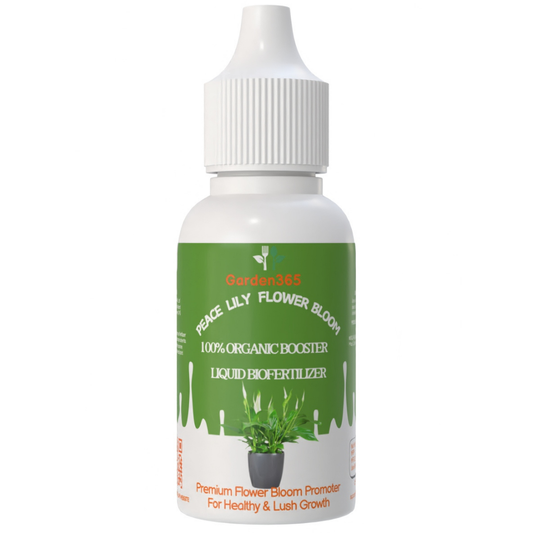 Peace Lily Flower Bloom – Organic Bio Fertilizer for Peace Lily (50 ml | Buy 1 Get 2 Free!) - Garden365