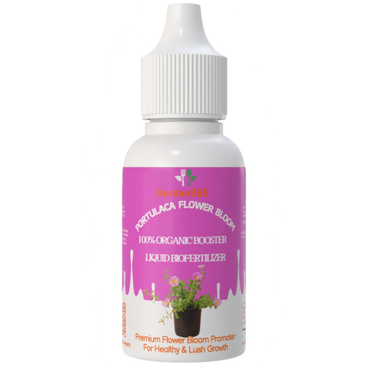 Portulaca Flower Bloom – Organic Bio Fertilizer for Portulaca (50 ml | Buy 1 Get 2 Free!) - Garden365