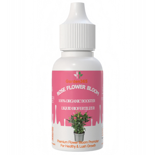 Rose Flower Bloom – Organic Bio Fertilizer for Rose (50 ml | Buy 1 Get 2 Free!) - Garden365