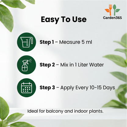 Plant Micronutrient Fertilizer Liquid 250ml | Chelated Multi Micronutrient Formula | Suitable for All Types of Plants