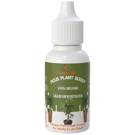 Ficus Plant Boost – Organic Bio Fertilizer for Ficus Plants (50 ml | Buy 1 Get 2 Free!) - Garden365