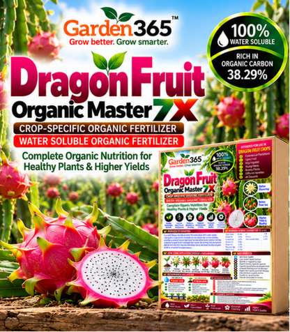 Dragon Fruit Organic Master 7X Crop-Specific Organic Fertilizer Water Soluble Organic Fertilizer
