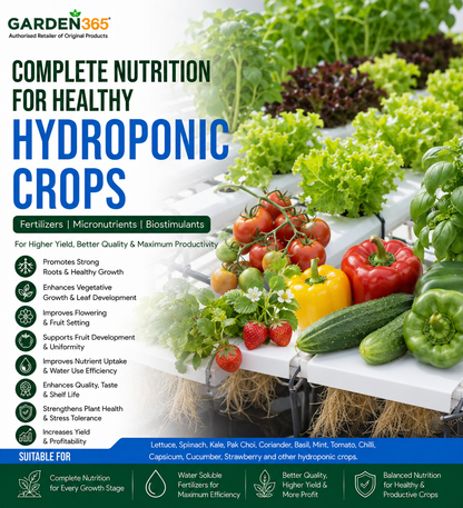 Hydroponic Crop Nutrition | Fertilizers, Micronutrients & Biostimulants for Hydroponic Crops
