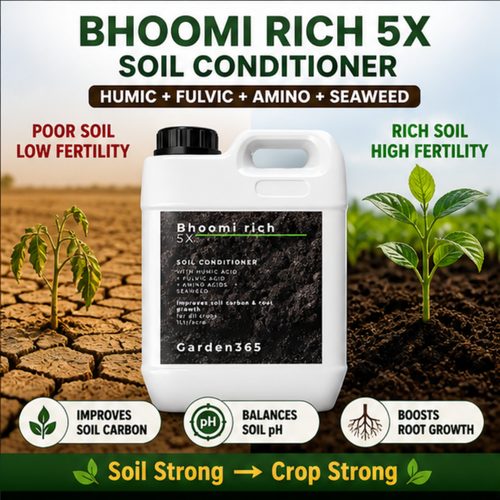 Bhoomi Rich 5X Soil Conditioner for pH Balance & Organic Carbon Boost