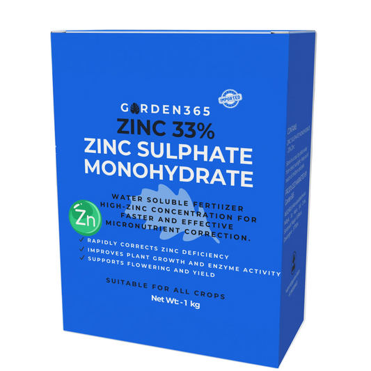 Zinc Sulphate Monohydrate 33% – Water Soluble Zinc Fertilizer for Rapid Deficiency Correction