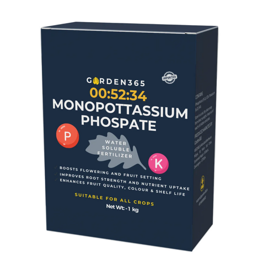 Mono Potassium Phosphate (MKP) 00:52:34 – Water Soluble Phosphorus & Potassium Fertilizer for Flowering & Fruit Development