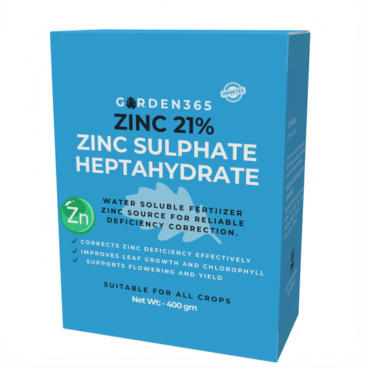 Zinc Sulphate Heptahydrate 21% – Water Soluble Zinc Fertilizer for Deficiency Correction & Healthy Growth
