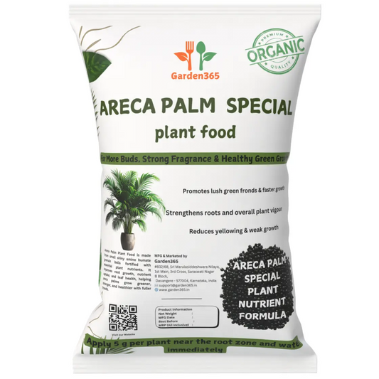Areca Palm Special Plant Food – Growth Booster for Lush Green Fronds & Healthy Indoor Palms (Apply Up to 100 Plants / Times)