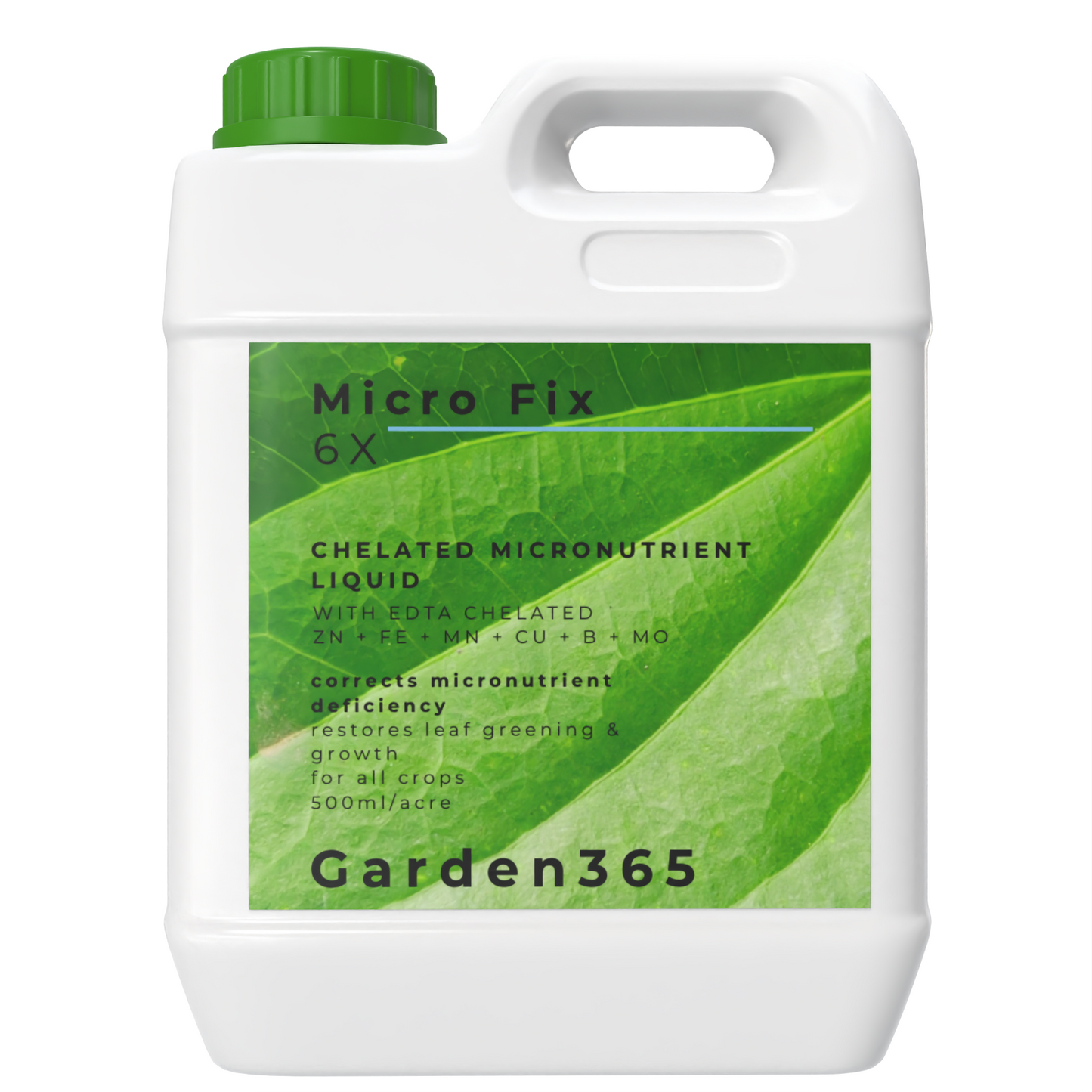 Micro Fix 6X Multi Micronutrient Liquid for All Crops | Corrects Deficiency & Improves Leaf Greening