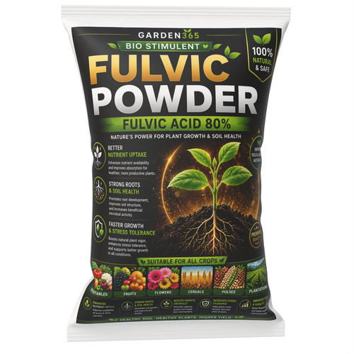 Fulvic Acid Powder – Water Soluble Biostimulant for Better Nutrient Uptake & Root Growth