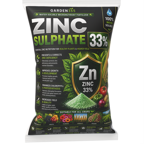 Zinc Sulphate Monohydrate 33% – Water Soluble Zinc Fertilizer for Rapid Deficiency Correction