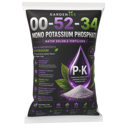 Mono Potassium Phosphate (MKP) 00:52:34 – Water Soluble Phosphorus & Potassium Fertilizer for Flowering & Fruit Development