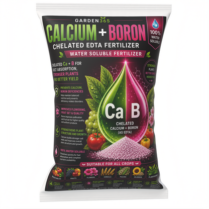 Calcium Boron Chelated (EDTA) – Water Soluble Micronutrient Fertilizer for Flowering, Fruit Set & Strong Cell Structure