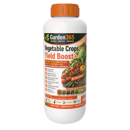 Vegetable Yield Booster Kit – Vegetable Crops 1 GrowthMax+ | Vegetable Crops 2 FlowerSet+ | Vegetable Crops 3 Yield Boost+ for Strong Vegetative Growth, Better Flowering, Higher Fruit Set, Improved Yield & Quality