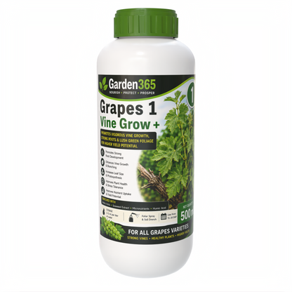 Grapes Yield Booster Kit – Grapes 1 Vine Grow+ | Grapes 2 BerrySet+ | Grapes 3 YieldMax+ for Higher Yield, Better Berry Size, Improved Sweetness & Premium Grape Quality
