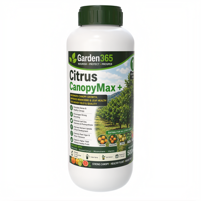Citrus Yield Booster Kit – Citrus 1 CanopyMax+ | Citrus 2 FruitSet+ | Citrus 3 YieldMax+ for Higher Yield, Fruit Size & Quality