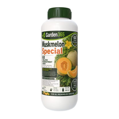 Muskmelon Special Micronutrient Fertilizer  (खरबूजा | ಕರ್ಬೂಜ | ఖర్బూజ | முலாம்பழம் | മുലാംപഴം)  EDTA Chelated 100% Water Soluble Fertilizer – 400g per Acre