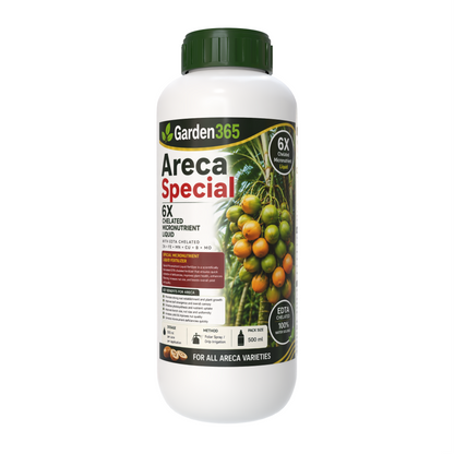 Arecanut Special Micronutrient Fertilizer  (सुपारी | ಅಡಿಕೆ | పొగాకు | பாக்கு | അടക്ക)  EDTA Chelated 100% Water Soluble Fertilizer – 400g per Acre