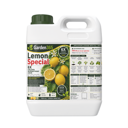 Lemon Special Micronutrient Fertilizer  (नींबू | ನಿಂಬೆ | నిమ్మకాయ | எலுமிச்சை | നാരങ്ങ)  EDTA Chelated 100% Water Soluble Fertilizer – 400g per Acre