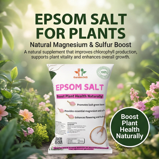 Epsom Salt for Plants | Natural Magnesium & Sulfur Boost