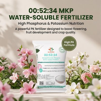 00-52-34 Water-Soluble Fertilizer (MKP) – High Phosphorus & Potassium Boost 🌿✨