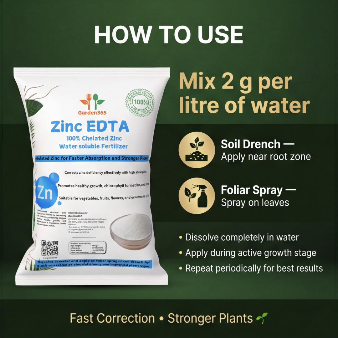 Zinc EDTA 12% – Chelated Micronutrient Fertilizer for Plants