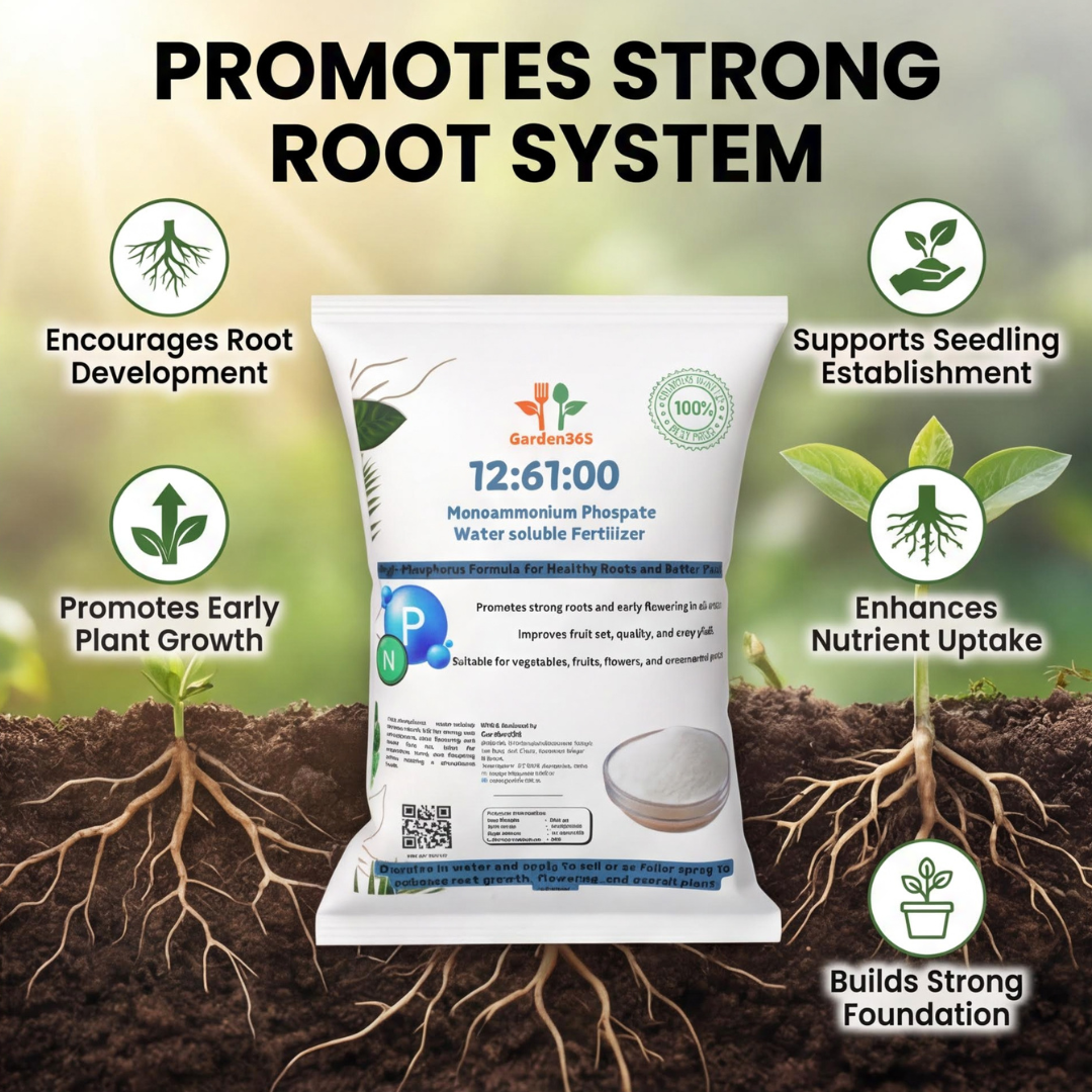 12-61-00 Mono Ammonium Phosphate (MAP) – Water-Soluble Fertilizer 🌿✨