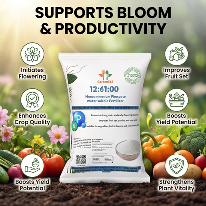 12-61-00 Mono Ammonium Phosphate (MAP) – Water-Soluble Fertilizer 🌿✨