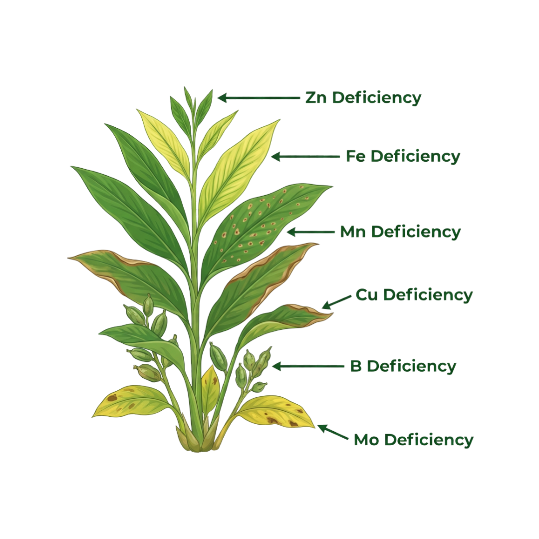 Cardamom Special Micronutrient Fertilizer  (इलायची | ಏಲಕ್ಕಿ | యాలకులు | ஏலக்காய் | ഏലക്ക)  EDTA Chelated 100% Water Soluble Fertilizer – 400g per Acre